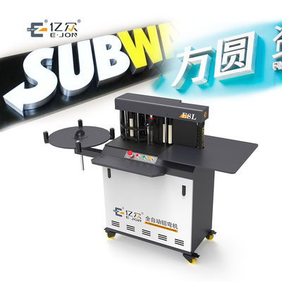 EJON E8L Panneaux LED 3D Profil en aluminium Machine à plier les lettres pour l'automatisation