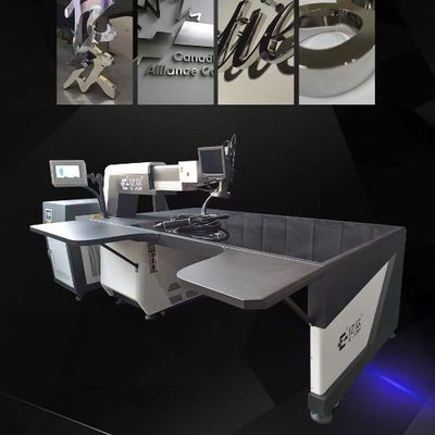 E500 Machine automatique de soudage au laser pour la fabrication de panneaux publicitaires galvanisés