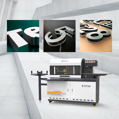 Multifonction EJON ET20 Trimcap Strip Machine de pliage personnalisée de signes en fer pour la lettre 3D SS