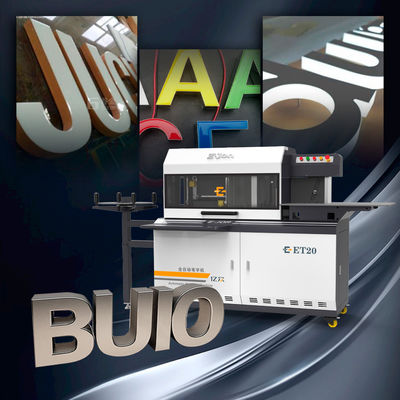 Multifonction EJON ET20 Trimcap Strip Machine de pliage personnalisée de signes en fer pour la lettre 3D SS