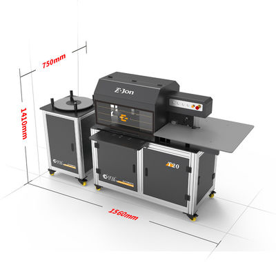 T20 La machine à lettres en acier inoxydable 3D à pliage CNC pour la publicité