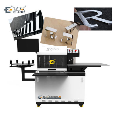 Ejon Y6 Petite machine à plier des lettres en aluminium CNC pour le bord des lettres métalliques de 10 à 120 mm