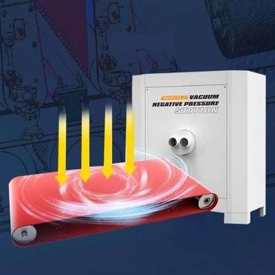YZ1300SS Double ceinture 6 rouleaux de cuivre PLC oxyde de la peau de surface plane de polissage machine