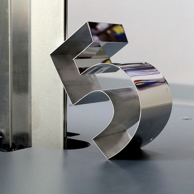 3D Signage Trimcap Machine de flexion de lettres de canal avec système de fente de coupe à plan