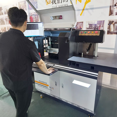 3D Signage Trimcap Machine de flexion de lettres de canal avec système de fente de coupe à plan