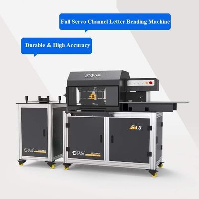 Matériau d'alliage Ejon S13 Lightbox LED Signes Machine de pliage avec 4 contrôle d'axe de servo