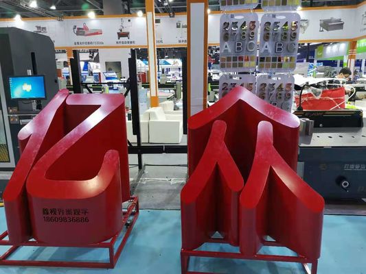 Système de commande à 4 axes Machine de pliage CNC EJON W40 pour la publicité sur les panneaux extérieurs personnalisés