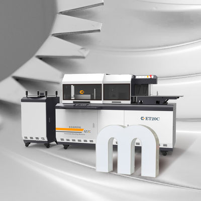 ET20C V Machine de pliage à rainures L'outil ultime pour le pliage automatique des lettres de canal