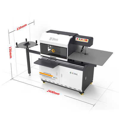 Ejon Y20L magasin 3D Neon Sign Making Machine Maquina pour faire des lettres et des bordures latérales