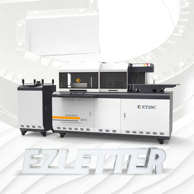 ET20C Le meilleur choix pour la flexion de lettres CNC V Flange et Notch Channel dans la fabrication de panneaux