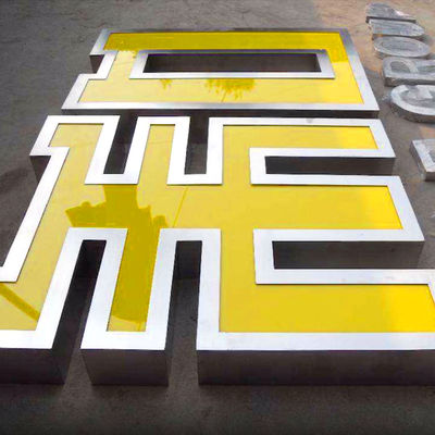 Testeur de lettres en aluminium pour la fabrication de panneaux au néon 3D