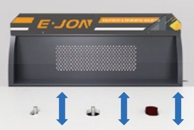 EJON Logo du panneau publicitaire Forêt intérieure et bord de contour extérieur Machine de meulage automatique