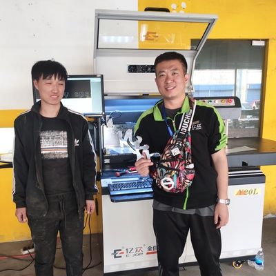 Format du fichier Compatible Ejon Y20L Machine automatique de pliage de panneaux 3D pour les lettres de canal