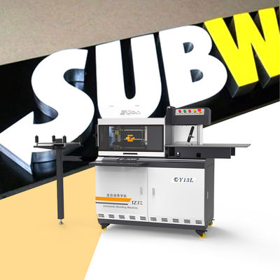 Transformez votre processus de fabrication de panneaux avec la machine de pliage de lettres de canal EJON Y13L