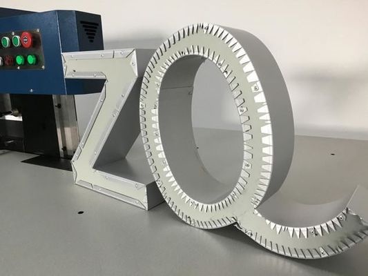 EJON ET20C CNC Auto Signes Lettres Trimcap Aluminium Encoche Flanche V-coupe du canal de courbe de lettre machine