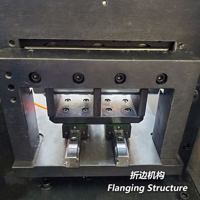 Machine automatique de pliage et de flangage de plaques d'aluminium en acier inoxydable