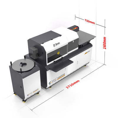 Déformation sans effort de la lettre et de l'affichage de l'étiquette avec la machine de pliage EJON ET20C