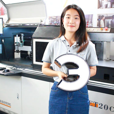 Ejon ET20C Machine automatique de fabrication de panneaux publicitaires pour la production de lettres de chaîne