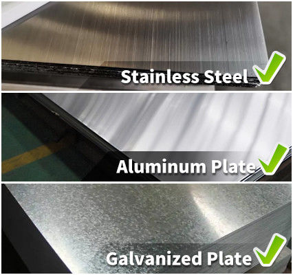 Épaisseur de flexion SS 0,3-1,2 mm 3 en 1 Testeur d'aluminium pour lettres de canal 3D